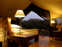 Luxury tented camp Tanzania