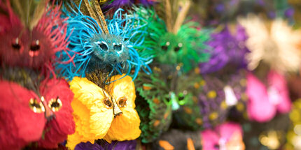 Mardi Gras masks, New Orleans