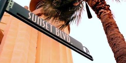 A Hollywood icon: Sunset Boulevard