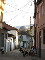 Turkish quarter Skopje Macedonia