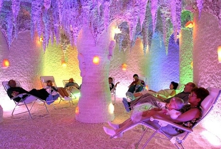 A short stint in a salt cave should leave you breathing easy