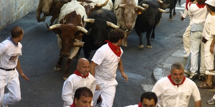 All gentlemanly conduct disappears at San Fermín
