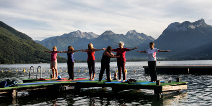 Lake Annecy provides all the fitness inspiration you need