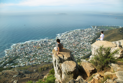 Are we safe up here? Cape Town in its full glory