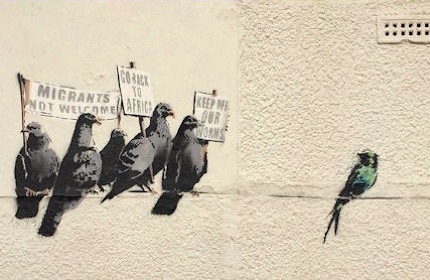 Banksy's latest mural was erased from Clacton-on-Sea