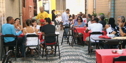 Do Franca is a typical Brazilian boteco (neighbourhood bar)