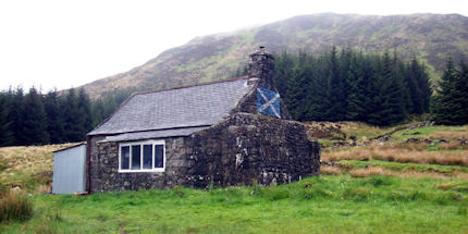 White Laggan sits alone in the wilds of Galloway Forest Park