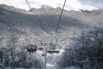 Cerro Castor is the most southerly ski resort in the world
