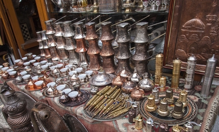Coppersmith Street is the place to go for intricate metal souvenirs