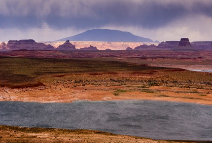 Harsh desert landscapes await on a world cycling tour