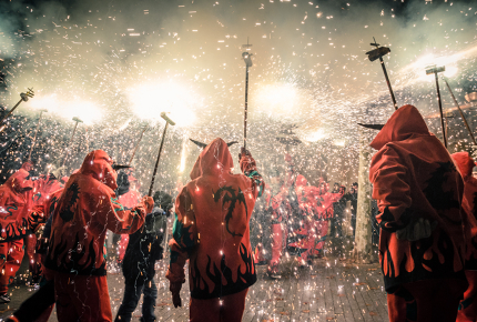 Devils light up Barcelona for Festes de la Merce