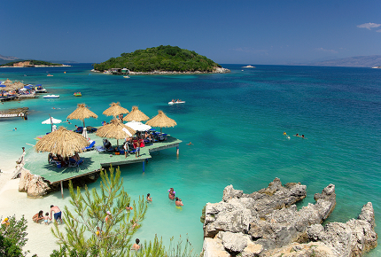 Few have heard of Ksamil Beach, Albania's hidden gem