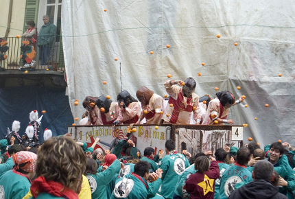 Forget La Tomatina - Italy's Battle of the Oranges is great fun