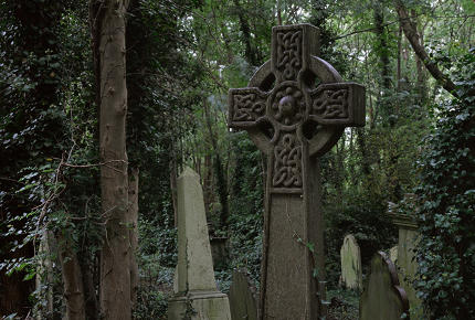 Highgate Cemetery is the resting place of Karl Marx