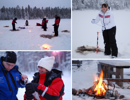 Lapland beyond the Northern Lights - Ice fishing
