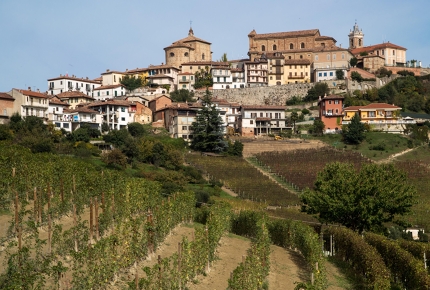 La Morra in the nearby Langhe wine region