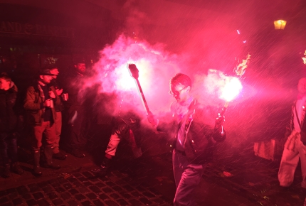 Lewes holds the UK’s most notorious Bonfire Night