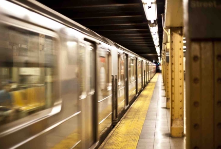 New York's iconic subway system runs 24/7