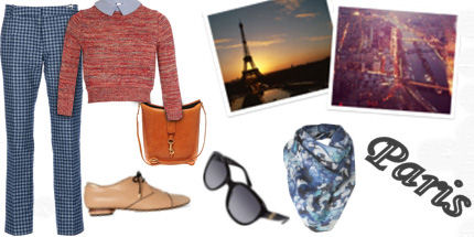 Paris fashion collage