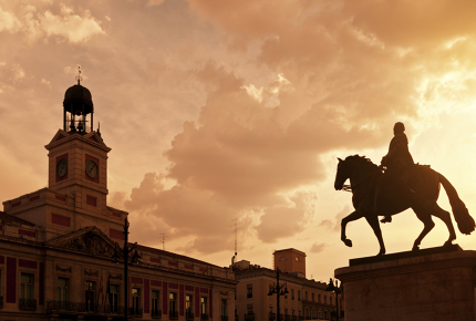 Puerta del Sol Square is an idyllic spot to welcome 2015