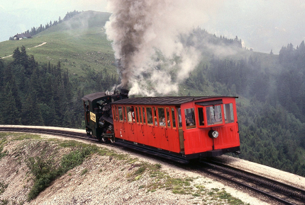 Race the Schafbergbahn this May – it’s been training since 1893