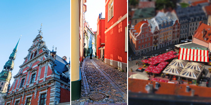 Riga collage
