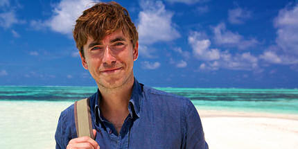 Simon Reeve's latest series took him to the Indian Ocean