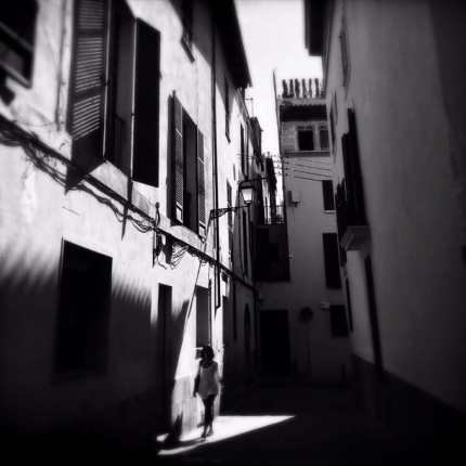 Strolling through the streets of Palma, Mallorca