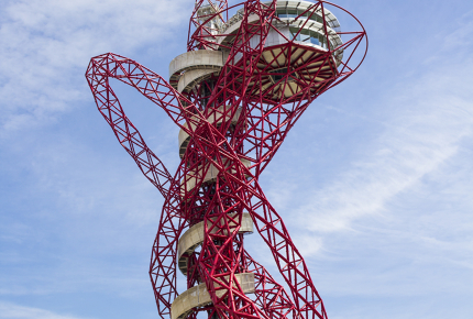 The ArcelorMittal Orbit slide in London 