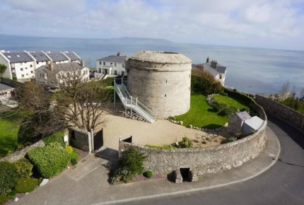 The Martello Tower in Dalkey is ideal for couples