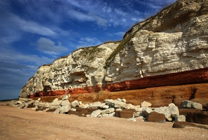 The Norfolk Coast Path stretches from Hunstanton in the west to Cromer in the east.