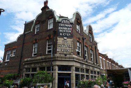 The Royal Oak, as seen in BBC sitcom Goodnight Sweetheart