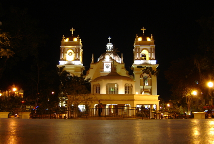 The city's cathedral was built in 1949
