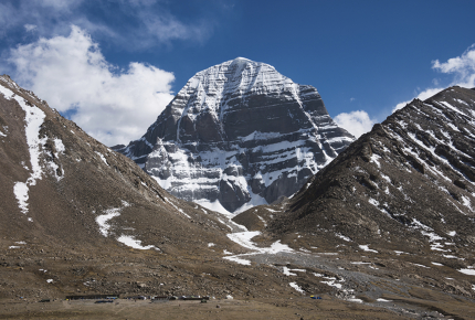The perilous northern face of Kailash