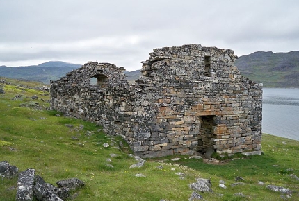 This stone house was built viking, Erik the Red, apparently