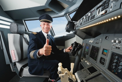 Two passengers got the thumbs up from a pilot this week. Why?