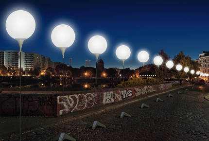 Visit Berlin this November to see the symbolic lights wall