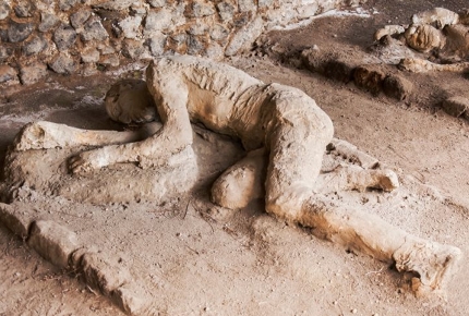Volcanic ash preserved Pompeii and its inhabitants for 1,500 years