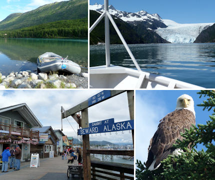 Alaska Arctic Waters Collage