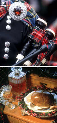 Scottish Highlands collage