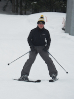Learning to ski jonny 200