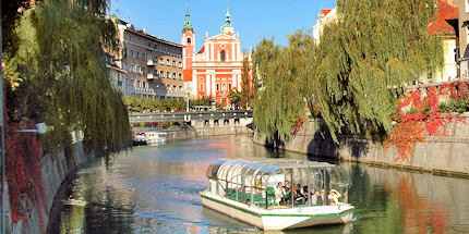 Float down the Ljubljanica River