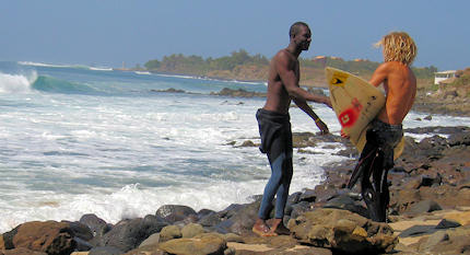 Senegal surfing