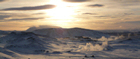 Iceland's snow-and-steam landscape 