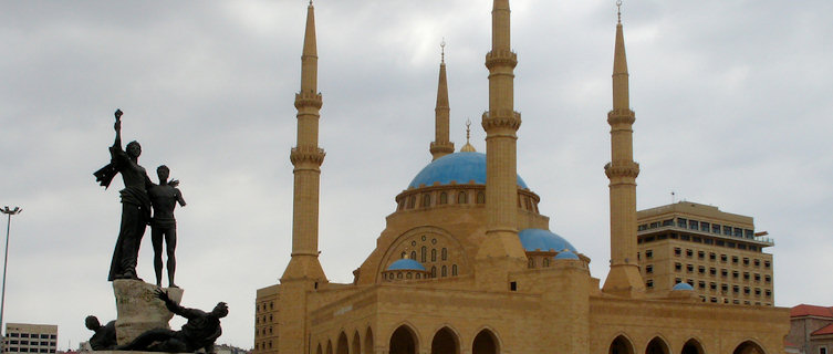 Central Beirut and its famous Mosque