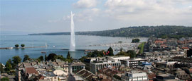 Jet d'eau on Lake Geneva