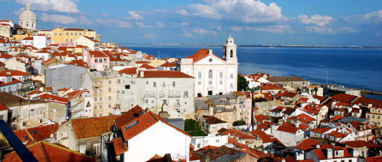 Lisbon from Alfama