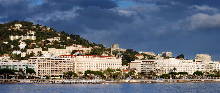 The seafront at Cannes