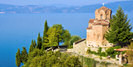 Sveti Jovan Church overlooking Macedonia's Lake Ohrid