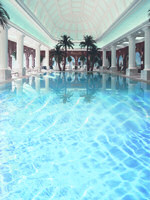 Nirvana Spa's Roman pool is show-stopping